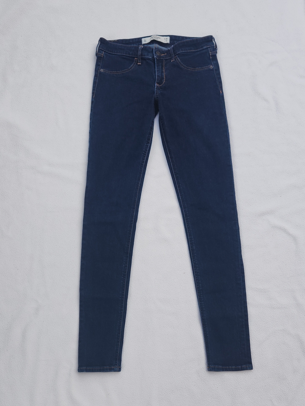 Abercrombie & Fitch Women's Dark Blue Skinny Jeans Sz 2L